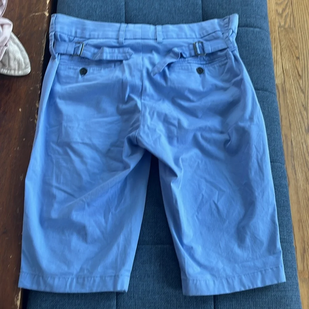 Vince Side Buckle Blue Bermuda Short - Picture 2 of 7